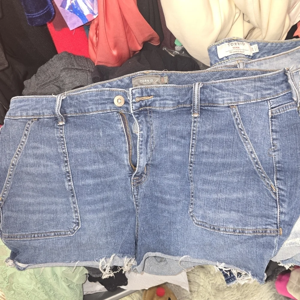 Torrid 20 3.5 Inch Vintage Stretch High-Rise Short